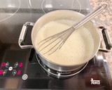 Foto del paso 4 de la receta: Pastel con crema y fresas en almíbar