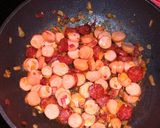 Rakott burgonya Crème Fraîche-sel recept fázis 2 fotója