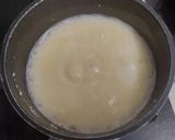 A picture of step 4 of Chikoo kesari.