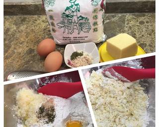 Cendol Keju Parmesan - Step 1