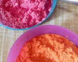 Foto langkah ke 3 dari resep Cenil Singkong Flower.