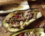 Foto del paso 1 de la receta: Berenjenas rellenas. En la essen