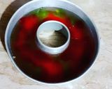 A picture of step 2 of Jello Ring Custard.