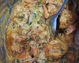 A picture of step 4 of Chicken 65 biryani.