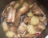 Hình bước làm 2 của món Sườn kho củ cải