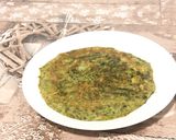 Foto del paso 4 de la receta: Tortilla de espinaca, espárragos y gambas