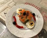 Foto del paso 5 de la receta: Ensaladilla de verduras con salmón, huevo duro y aderezo Vidalim y ensaladilla rusa