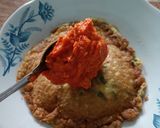 Foto langkah ke 5 dari resep Omelette Sambal Tempoyak.