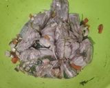 Foto del paso 1 de la receta: Conejo al ajillo borracho