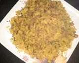 A picture of step 7 of Indore poha.