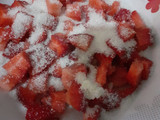Helado de frutilla de 3 ingredientes