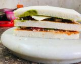 चीज़ वेजीज़ सैंड्विच (Cheese Veggies sandwich recipe in Hindi) रेसिपी चरण 52 फोटो