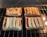 Hình bước làm 2 của món Pizza Bánh Mì Sandwich