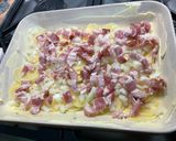 Une image de l'étape 9 de Gratin acidulé de pommes de terre au lard et blettes.