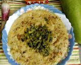 A picture of step 8 of Bottle Guard Buttermilk Tihri(Louki Spring Onion Tihri).