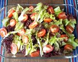 Hình bước làm 1 của món Salad trộn