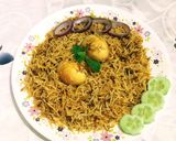 A picture of step 14 of Egg Biryani.
