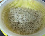 Hình bước làm 2 của món Phở sắn quế sơn trộn