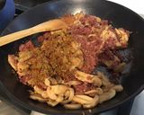 Une image de l'étape 4 de Bœuf en gelée aux champignons de paris et tomate.