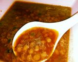 A picture of step 6 of Chana Gravy.