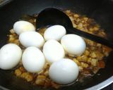 Foto langkah ke 4 dari resep Orek Tempe + Telor Pelengkap Nasi Uduk.