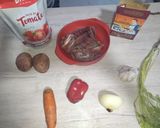 Foto del paso 1 de la receta: Arroz pajarito a mi estilo con carne guisada