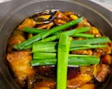 A picture of step 4 of Braised Pork Belly with Bamboo Shoots.