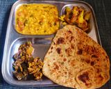 A picture of step 10 of Dhabe Wali Dal.