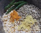 A picture of step 2 of Moong Dal Vada.