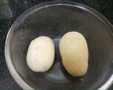 A picture of step 1 of Bread Chaat.