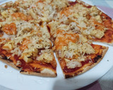 Foto del paso 5 de la receta: Pizza de aprovechamiento dulce y salada (mi estilo)
