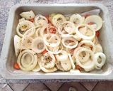 Foto del passaggio 4 della ricetta Verdure miste gratinate al forno