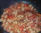 Csirkemell pörkölt lecsós alappal recept fázis 2 fotója