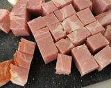 Krumplileves sonkával recept fázis 3 fotója