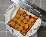 Foto langkah ke 2 dari resep Roti Pizza Praktis.