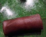 Foto langkah ke 5 dari resep Dadar Gulung Coklat Fla Vanila.