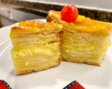 Foto del paso 15 de la receta: Pastel de manzana con crema pastelera