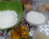 Foto langkah ke 1 dari resep Bolu Zebra Merah Putih Lembut all in one.