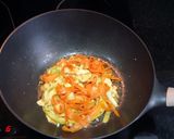 Foto del paso 5 de la receta: Tallarines de calabacín y zanahoria con salmón ahumado