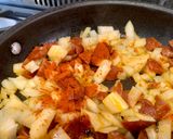 A picture of step 3 of 21st Century Potato Pie.