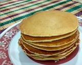 Foto langkah ke 6 dari resep Pancake fluffy lembut .