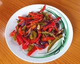 Foto del paso 6 de la receta Guarnición mediterránea asada (pimientos, cebolla y ajo)
