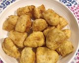 A picture of step 1 of Fried Tofu.