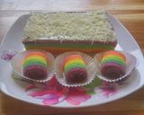 Foto langkah ke 4 dari resep Bolu Kukus Pelangi.