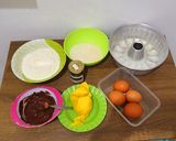 Foto langkah ke 1 dari resep Marmer Cake 4 Telur (Minimalis).