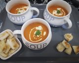 A picture of step 7 of Tomato soup🍅🍅.