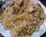 A picture of step 13 of Chicken Yakhni Pulao.