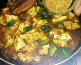 A picture of step 4 of Kadai paneer Recipe.