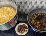 Foto langkah ke 6 dari resep Oseng cumi dan ikan asin klotok cabe ijo.