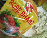 Foto langkah ke 2 dari resep Roti Kentang Pandan Isi Selai Nanas.